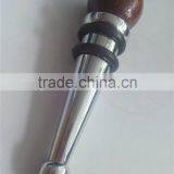 Popular Wood Ball Shape Bottle Wine Stopper thumbnail-3