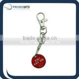 Euro Coin Holder Keychain For Shopping Cart Trolley Coin Token
