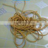Colorful Square (oblate)rubber Thread