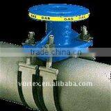 Saddle Strape With Double Stainless Steel Band for Steel Pipe