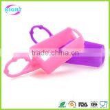 Customized Silicone Hand Sanitizer Holder Keychain