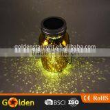 Garden Hanging LED Mercury Decoration Solar Glass Bottle Sun Jar Light thumbnail-2