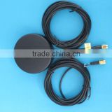 High Quality GPS+GSM Combined Active Antenna with RG174 Cable SMA Connector