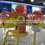 Carnival Rides Big Eyes Plane Amusement Kiddie Rides,Mini Rotating Plane for Sale