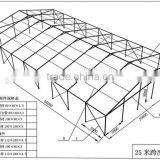 Large Portable Commercial Gazebo Tent 20x50m White