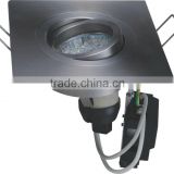GU10 or Gx5.3 Max35W,Max5W ceiling light cover plate Stainless steel IP20