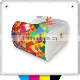 Cheap Printed Foldable and Unfoldable Paper Hamburger Box thumbnail-1