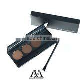 Private Label Cosmetics 4 Color Eyebrow Powder Palette Eye Brow Makeup Powder Kit
