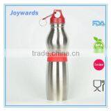 Portable Single Wall Stainless Steel Drinking Sports Water Bottles thumbnail-3