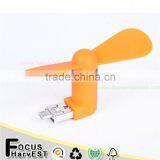 Dropshipping 1PC Portable OTG Mini Micro USB Large Wind Cooling Fan USB Mobile FanFor Phone Desktop Laptop Brand New thumbnail-1