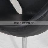 Arne Jacobsen Leather Rotatory Chair Swan Chair Full Leather Design thumbnail-3