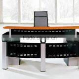 Office Furniture Glass Hotel Reception Desk Modern 2-layer Reception Desk | Reception Table/PT-P003