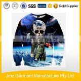 JMZ all over printing sweatshirt OEM design service sweater
