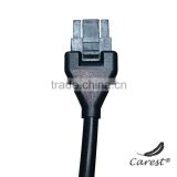 Microfit cable assembly double pvc + PE overmolding injection, custom multi cavity mold SZ agency office