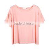 Manufacturer China Women's Clothing Cotton Loose Bluk t- Shirt /loose Shirt Women Cheap Price thumbnail-3
