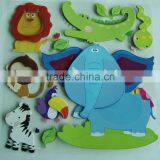 2015 Hottest Animal Cartoon Adhesive Sticker for Children thumbnail-3