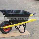 WB8603, 200kg, 100L Load Capacity,heavy Duty Steel Wheelbarrow for Stone, Concrete for Sale thumbnail-1