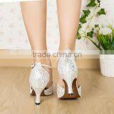 New Fashion Women Dancing Shoes Salsa Satin Ballroom Tango Latin Dance Shoes Free Shipping thumbnail-5