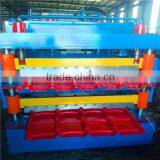 Double Deck Roof Tile Roll Forming Machine,with Best Quality