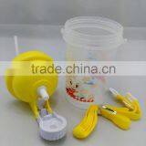 20oz Children's Cartoon BPA Free Plastic Water Bottle thumbnail-3