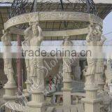 Carved Marble Gazebo