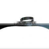 Wholesale HH Laminated Wooden Hanger With Anti Slip Sticker , Cheap Black Wooden Hanger Hot Sale Hanger thumbnail-4