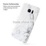Wholesale for Galaxy s7 Edge White Marble Case, for Samsung s7 Edge Hard pc Marble Texture Cover Back Case thumbnail-3