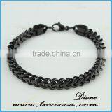 Black Stainless Steel Wire Bracelet Jewelry Factory