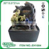 Home and Garden Elephant Water Fountain Resin Ornament thumbnail-6