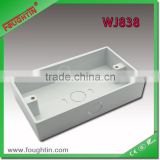 pvc material junction box 86*146 connection box