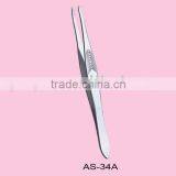 Pointed Eyebrow Tweezer/carbon Steel/polishing
