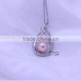 Beautiful Freshwater Pearl Pendant /silver Pearl Jewelry thumbnail-6
