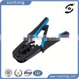 Hand crimping tools for steel wire cable