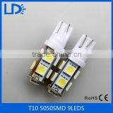 Colorful 10 9 SMD 5050 LED Car Side Wedge Tail Light Hot Selling Width Lamp