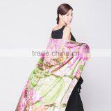 Customer Design Print Silk Scarf thumbnail-2