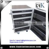 16U High Rolling Drawer Road Box, Flight Case With 5 Drawers thumbnail-2