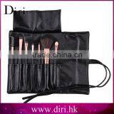 5pcs Animal Hair Wood Wand Makeup Brush Set Cosmetic Travel Make Up Brushes With a Beauty PU Leather Bag thumbnail-4