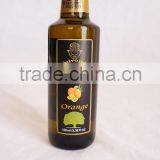 High Quality Flavored Olive Oil. Orange Infused Olive Oil. 100% Olive Oil With Orange in Glass Bottle 250 Ml. thumbnail-1