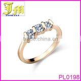 2014 White Gold GP 2ct Round Cut Crystal Diamond Women Engagement Ring thumbnail-1