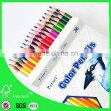 7" Wooden Color Pencils 12color,24color 26 Color for Artist Gallery thumbnail-1