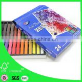 24 color pastel chalk/ soft pastel chalk /artist pastel chalk