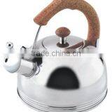Stainless Steel Kettle With Wood Handle