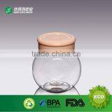 China Supplier Online Shopping New Design Empty PET Food Grade Clear 8oz Plastic Jar thumbnail-2