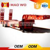 Hot Sale Gooseneck 2 Axle Low Bed Semi Trailer and Heavy Transport Trailer thumbnail-1