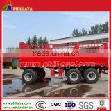2 Axle 15-30ton Side Wall Dumper Self Unloading Full Trailer Draw Bar Truck Trailer thumbnail-6