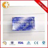 Blue Square Compartment Plastic Food Serving Trays Trays Disposable for Restaurants