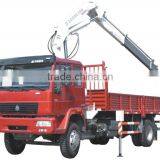 NEW Sinotruk HOWO Mounted Crane Loading 30TCargo Truck With Crane thumbnail-3