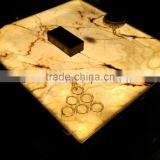 GOOD QUALITY BACKLIT ONYX TABLES DINNG TABLE COFFEE TABLES thumbnail-3