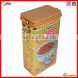 Rectangle Airtight Wholesale Coffee Tin Box