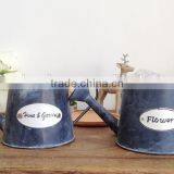Handmade in China Home and Garden Black Rustic Decorative Cheap Watering Cans Wholesale thumbnail-4